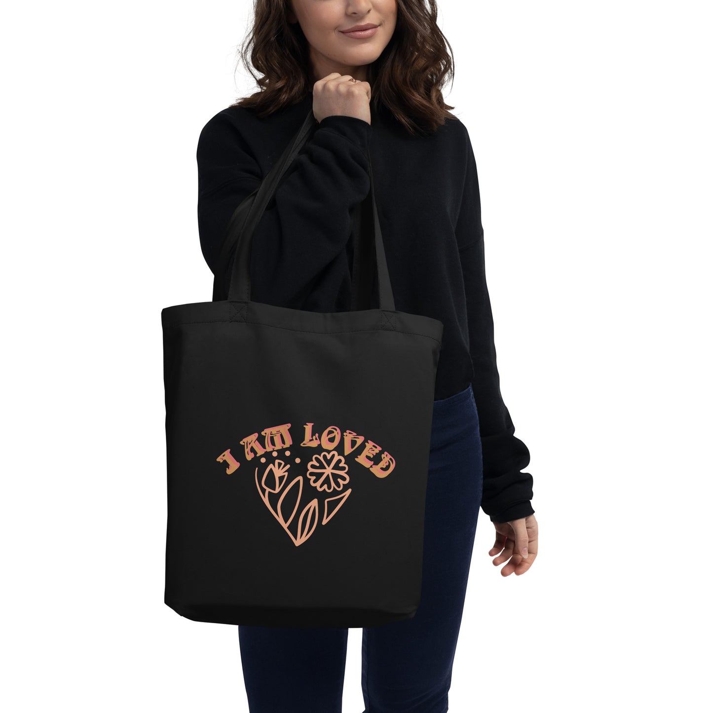 I AM LOVED Eco Tote Bag