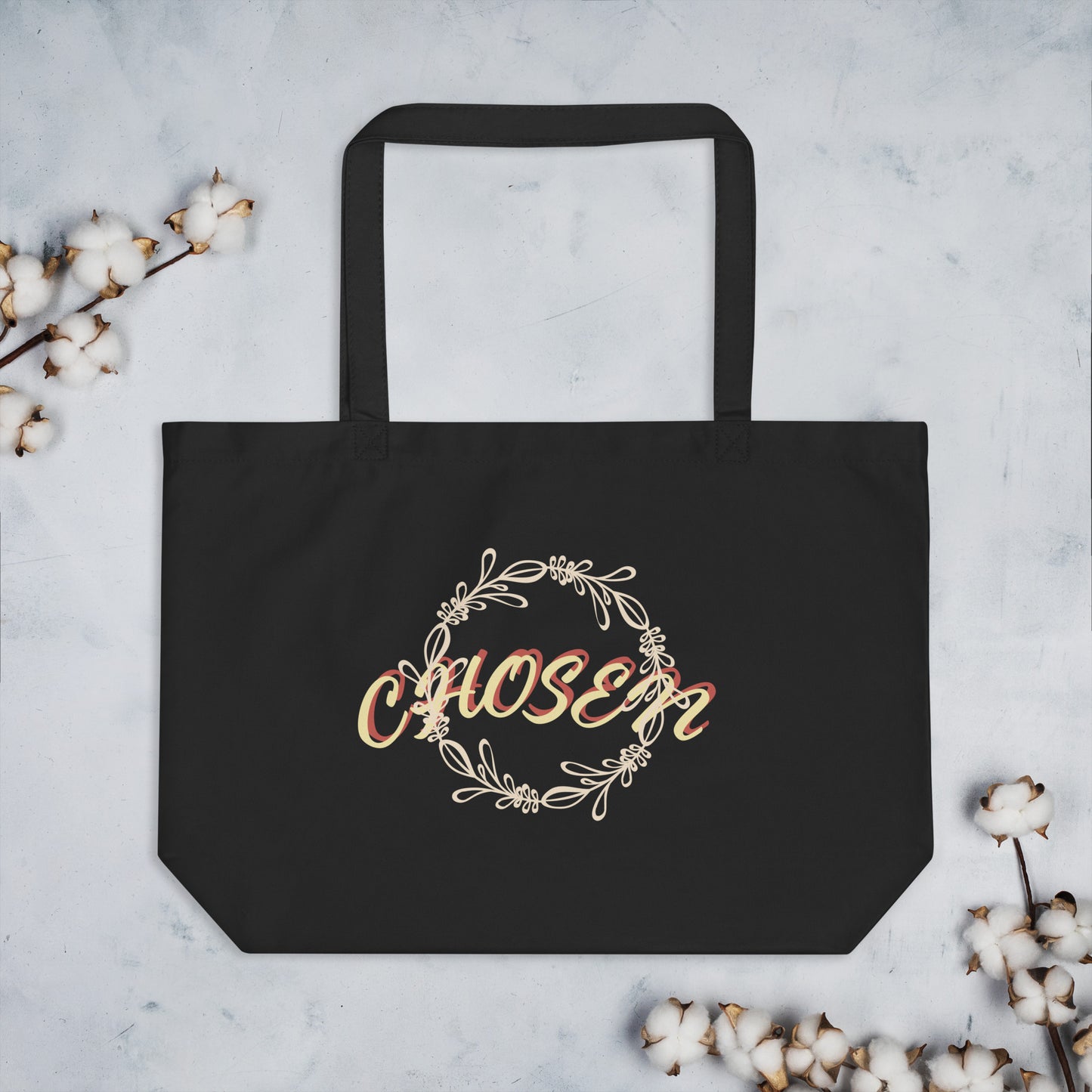 CHOSEN Large organic tote bag