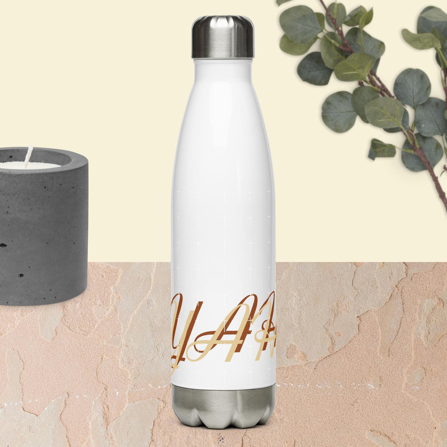 YAH Stainless steel water bottle