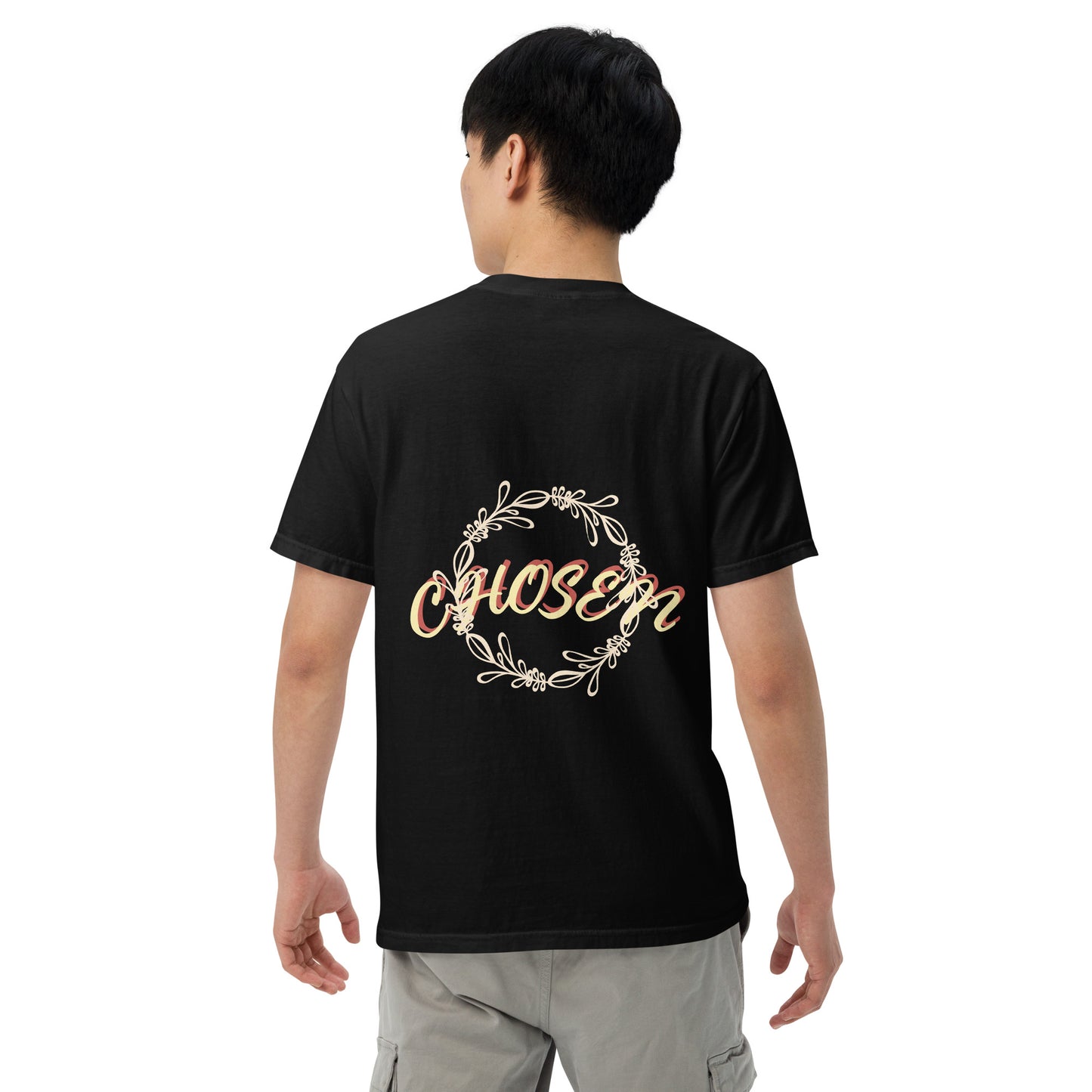 CHOSEN Unisex garment-dyed heavyweight t-shirt