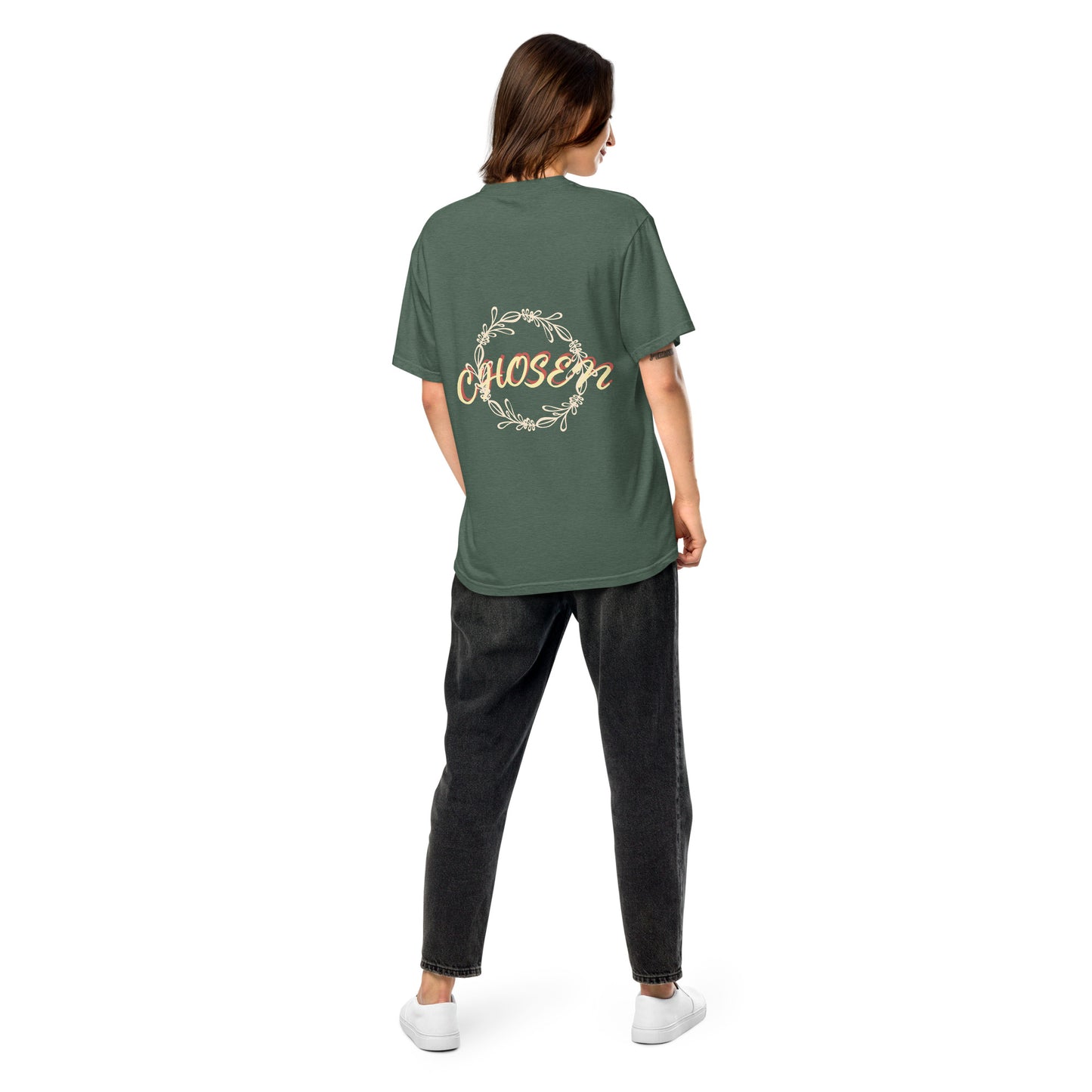 CHOSEN Unisex garment-dyed heavyweight t-shirt