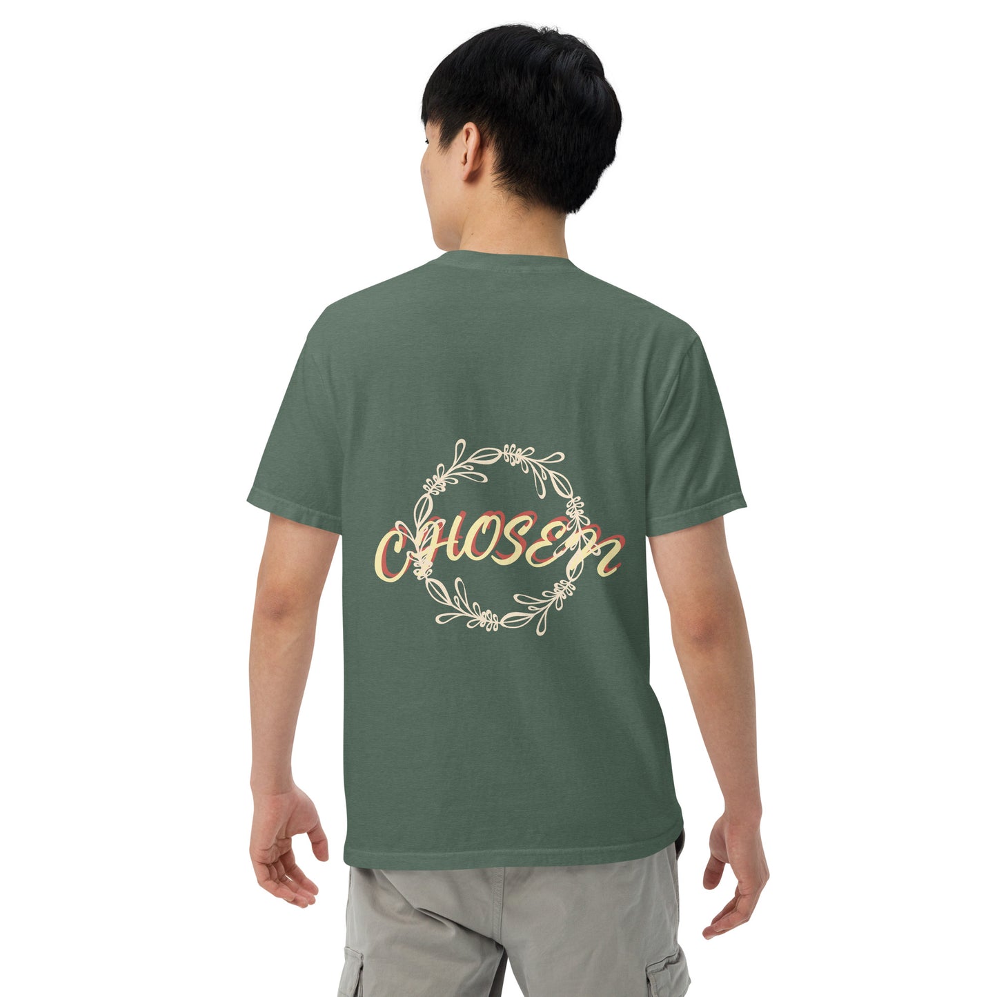 CHOSEN Unisex garment-dyed heavyweight t-shirt