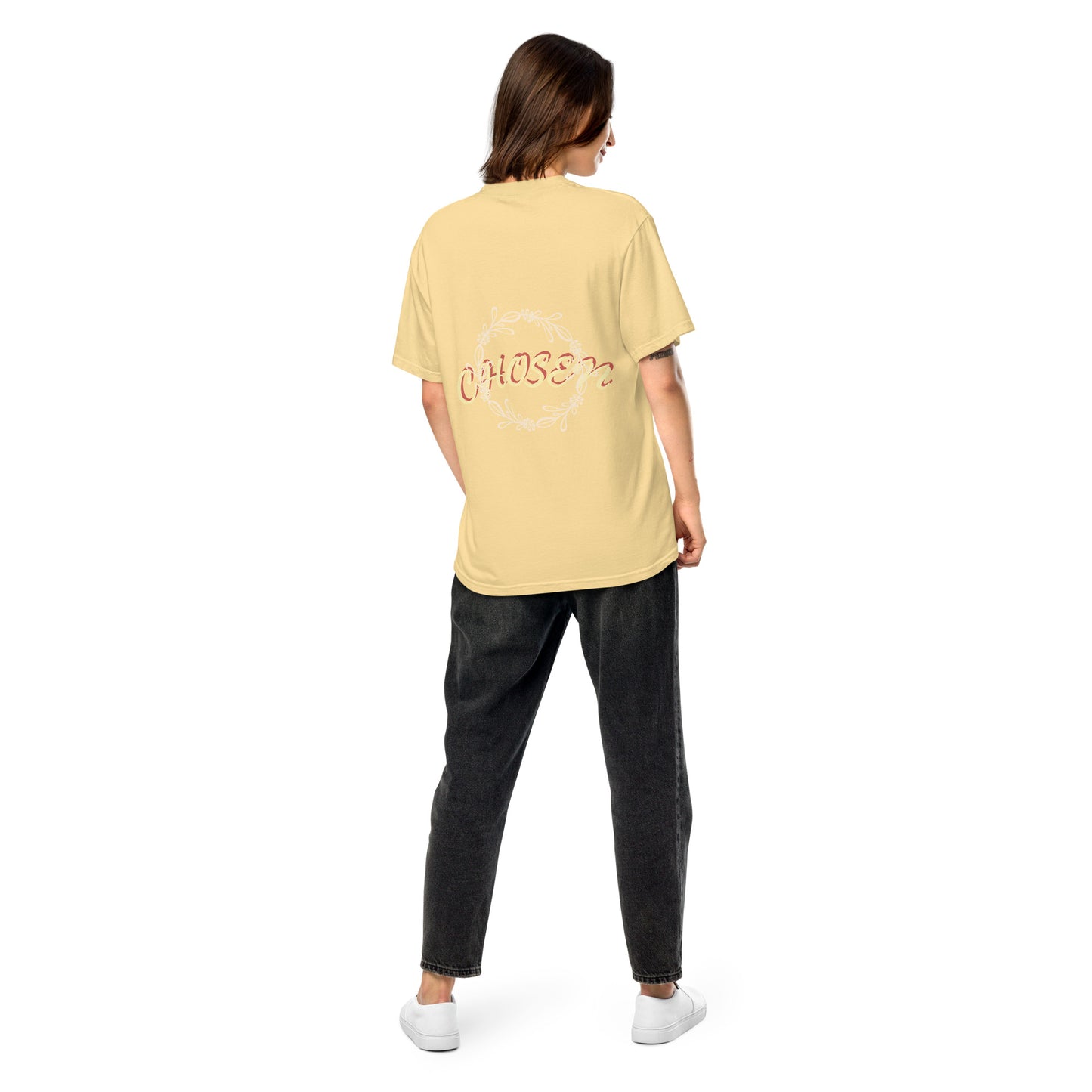 CHOSEN Unisex garment-dyed heavyweight t-shirt