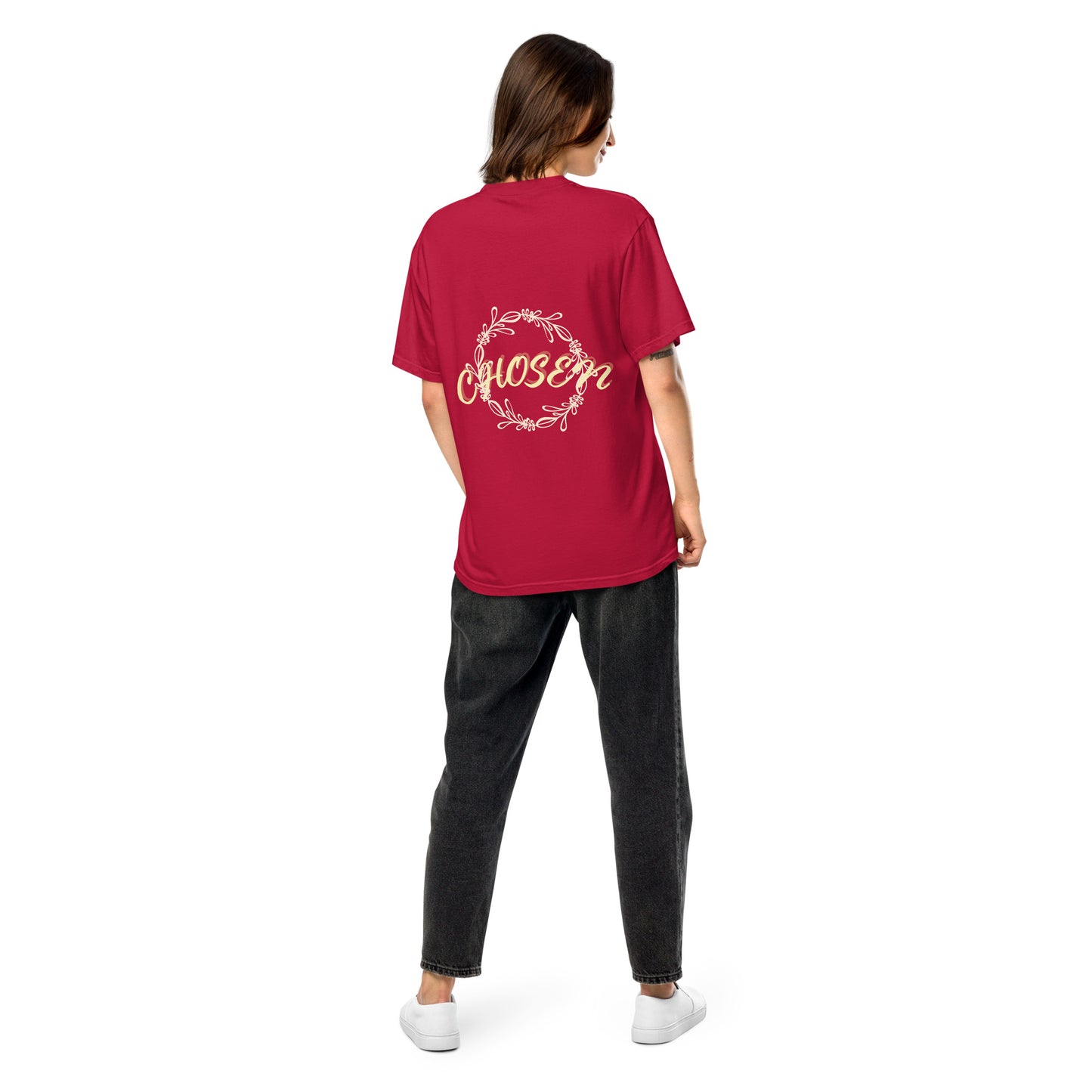 CHOSEN Unisex garment-dyed heavyweight t-shirt