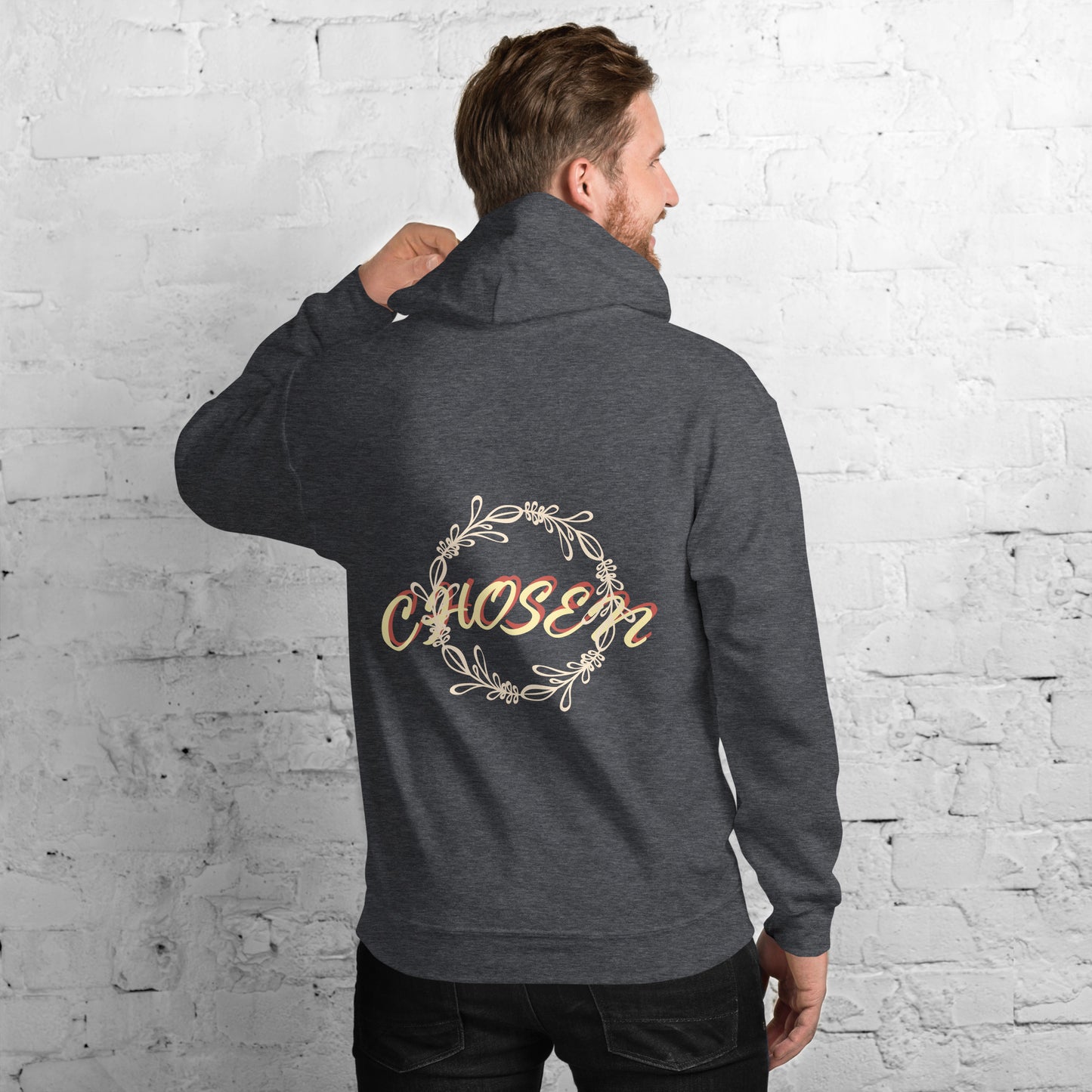 CHOSEN Unisex HEAVY BLEND Hoodie (Centre)